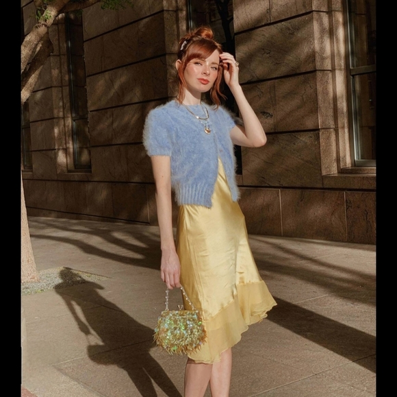 ✨️LAST CHANCE✨️ Vintage Hand Dyed Nightgown Size XXL in Pale Rose Gold - Picture 8 of 15